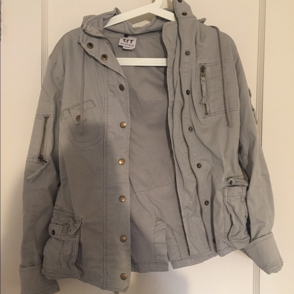 Gray Utility Jacket
